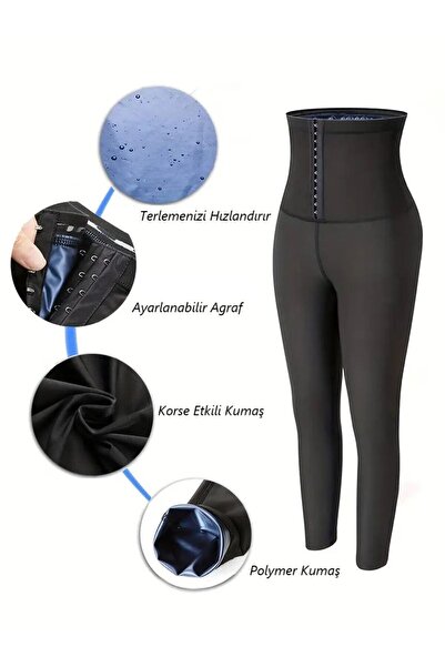 MİSTİRİK Σάουνα-Κολάν Μοντέλο Αδυνατίσματος Θερμικό Δύο Μεγεθών Αδυνατίσματος Body Shaper Σάουνα Agraphed Corset κολάν