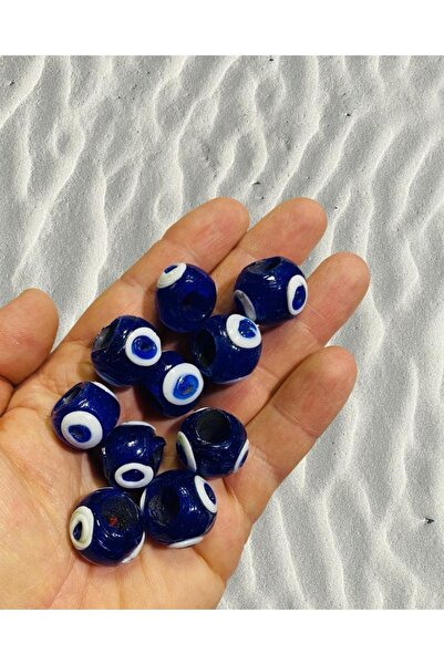 Flea Market خرز عين الشر الهندباء الزجاجي 20 ملم 10 قطع