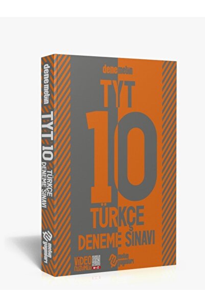 Metin Yayınları Metin Tyt Türkçe 10 Deneme 2025