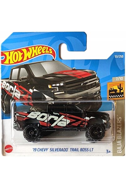 HOT WHEELS 19 Chevy Sılverado Traıl Boss Lt - Baja Blazzers