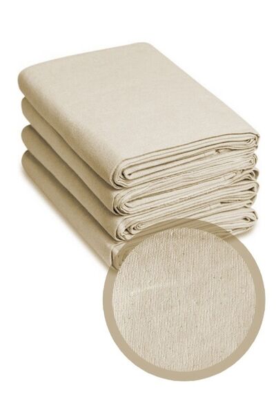 KURUMSAL AMBALAJ 3 Metre Kanvas Kumaş – Amerikan Bezi Kumaş %100 Pamuklu