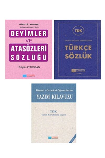 Evrensel İletişim Yayınları Türkçe Sözlük - Deyimler Ve Atasözleri Sözlüğü - ...