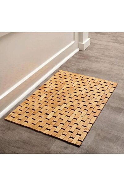 Genel Markalar Banyo Paspası Bambu Lüx Kaydırmaz 50*80 Cm