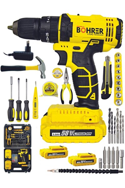 Genel Markalar Profesyonel Pro Hummer 30 Parça Yeni Nesil Darbeli Li-on Batar...