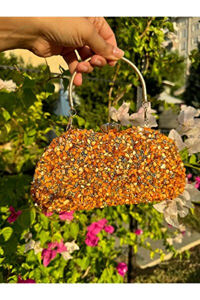 Blacktavern Geanta de seara model 1953 din piatra naturala