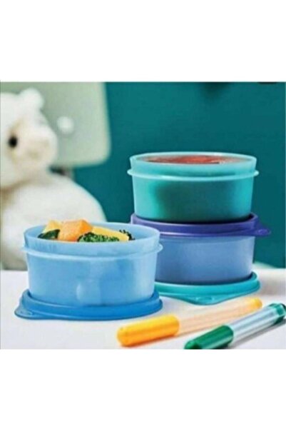 Tupperware Candy Triplets 250ml 3 Pack Blue
