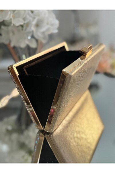 Blacktavern Geantă pentru rochie de seară Antrasis Swarovski Stone