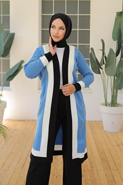 SHİROSA Μακριά γυναικεία ζακέτα Hijab