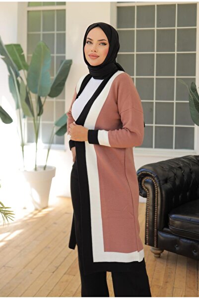 SHİROSA Μακριά γυναικεία ζακέτα Hijab