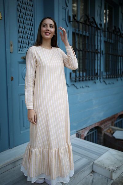 PASTELASTORE Γυναικείο φόρεμα Neva Midi Size 1020-2