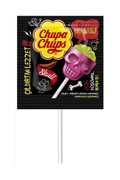 Chupa Chups 24 Adet 3D Skull 15 gr