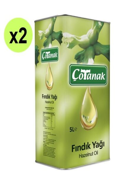 Çotanak Fındık Yağı 2x 5lt