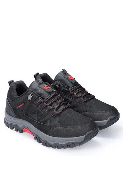 Slazenger Ανδρικά παπούτσια εξωτερικού χώρου Haakon Large Size Μαύρα / Μαύρα