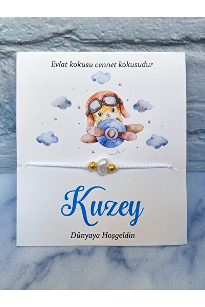 LOYA TASARIM ATÖLYESİ Kişiye Özel Hediyelik Şans Bilekliği Söz Nişan Kına Nik...