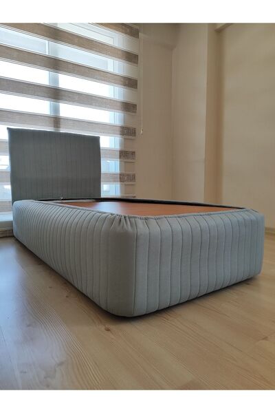 ByDekor Tasarım Sonne ÇİFT KİŞİLİK Baza Kenar KILIFI & Başlık KILIFI TAKIMI