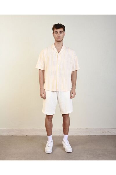 İLKCET MODA Knitted Premium Oversize Men's Shirt