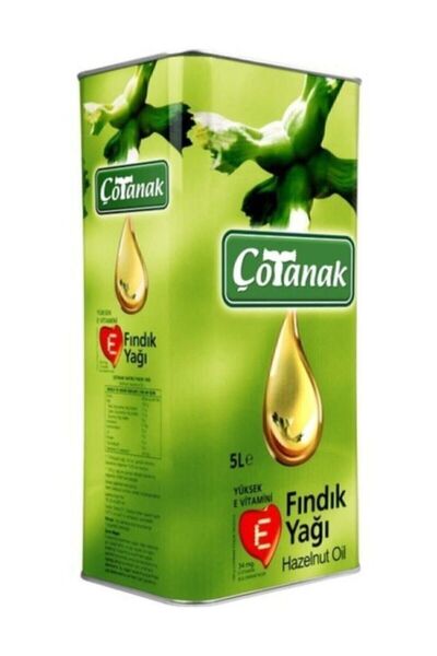 Çotanak Fındık Yağı 5 Lt X 1 Adet