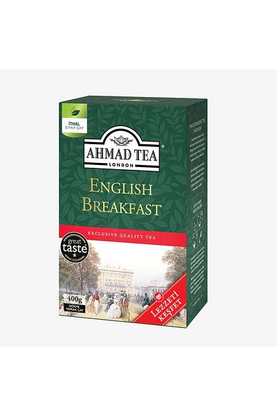 Ahmad Tea Black Bulk 400 Gr English Breakfast Tea