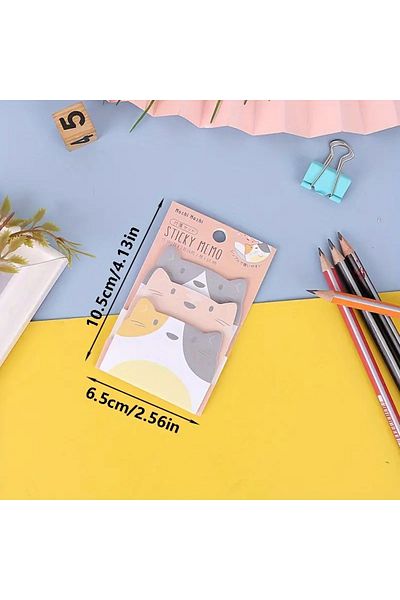 Bee you Cute Cat Sticky Note Paper
