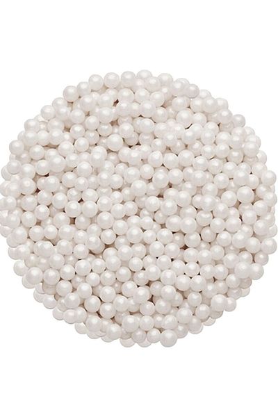 Dr. Gusto 2mm Bead Candy Cake Decoration - 100g Pearl
