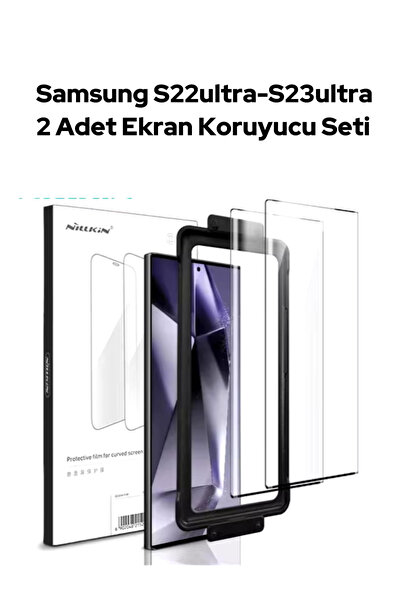 ucuzmi bulvar telefon Samsung S22 Ultra - S23 Ultra Aslan 2 Pro uyumlu 2 Adet...