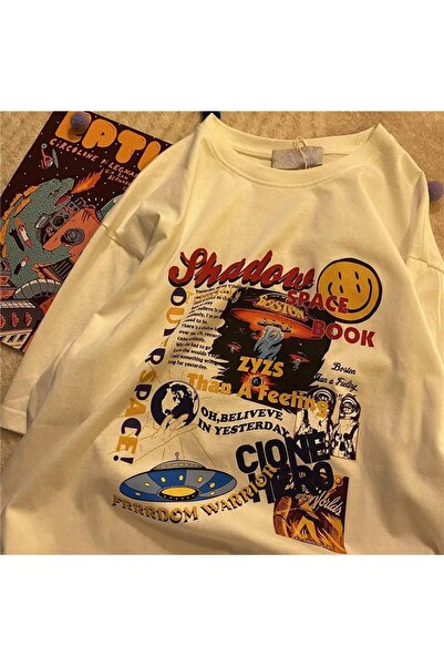 PERISENSE Tricou unisex cu imprimeu Shadow Space Book