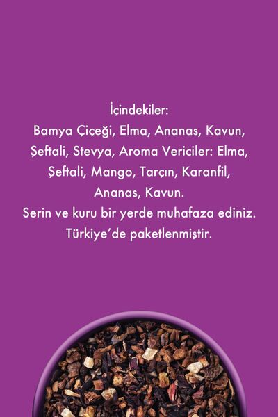 Mesh Aromaterapi Kış Çayı Karışımı Karışık Meyve Çayı 50 gr Dried Fruit