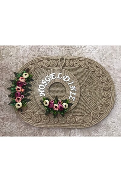 Beyzade Aksesuar Hoşgeldiniz Paspas Kapı Süsü Takımı