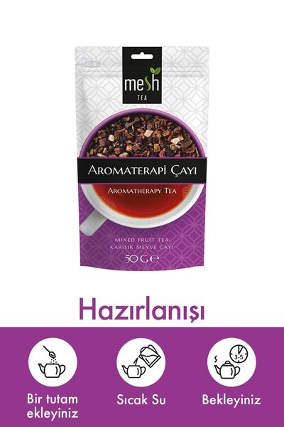 Mesh Aromaterapi Kış Çayı Karışımı Karışık Meyve Çayı 50 gr Dried Fruit