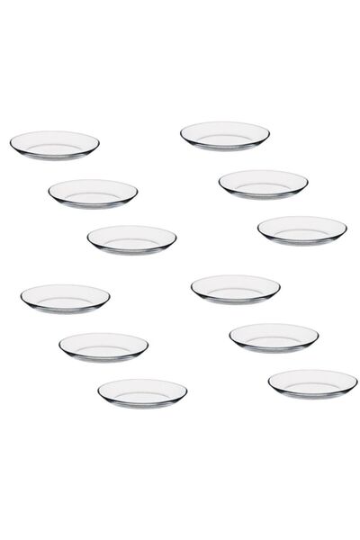 Paşabahçe إنفيتيشن طبق قارب صغير 12 قطعة - وعاء إفطار خفيف 17 × 13 سم.