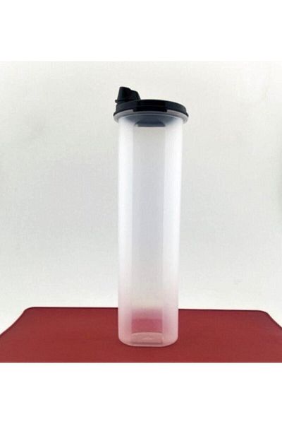 Tupperware Oval Olive Oil Black Lid