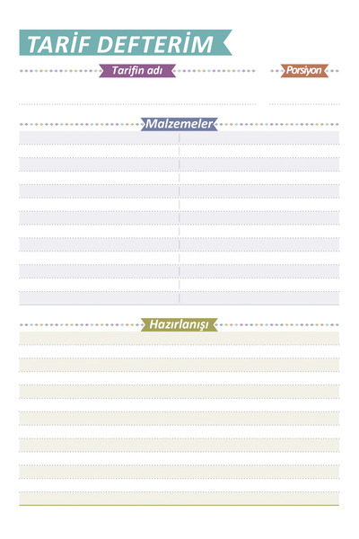 Srctech Cookbook Notebook A5 Size Spiral 50 Sheets/100 Pages - 100 Recipes