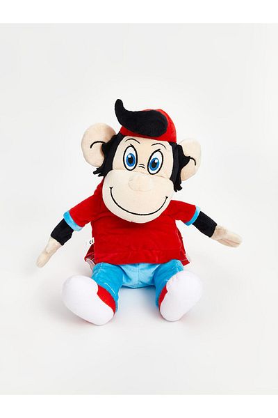 LC Waikiki Lw - Nostalgic Monkey Figured Boy's Backpack
