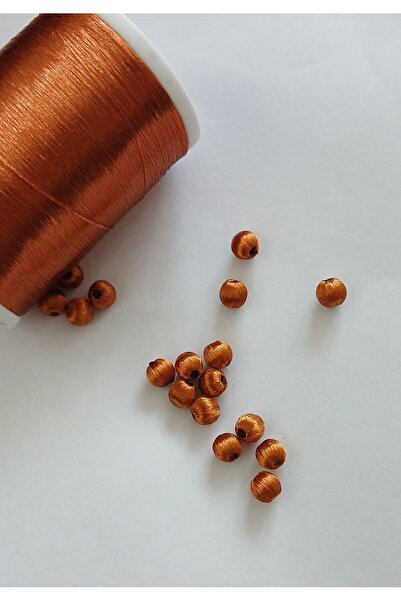 Kösedağ Kiraz Oyası Boncuğu ( Tarçın rengi )100 Adet