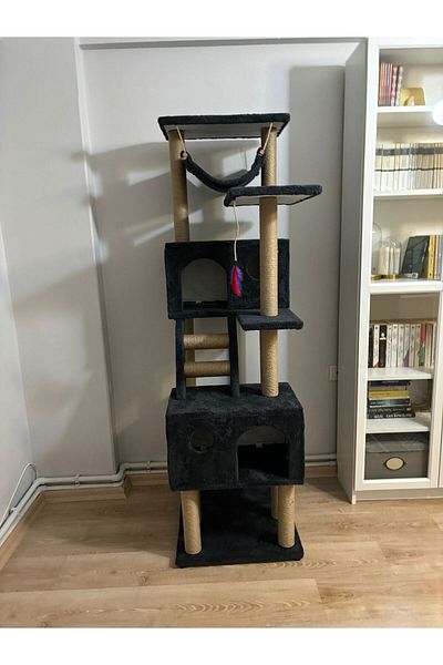 pethomealpi Large Cat Scratching House and Play Platform - Convenient Use