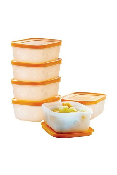 Tupperware Alaska Refrigerator Storage Container 450 ml Set of 6