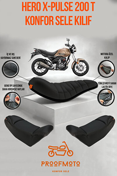 PROOFMOTO Hero X Pulse 200 T Konfor Sele Kılıf