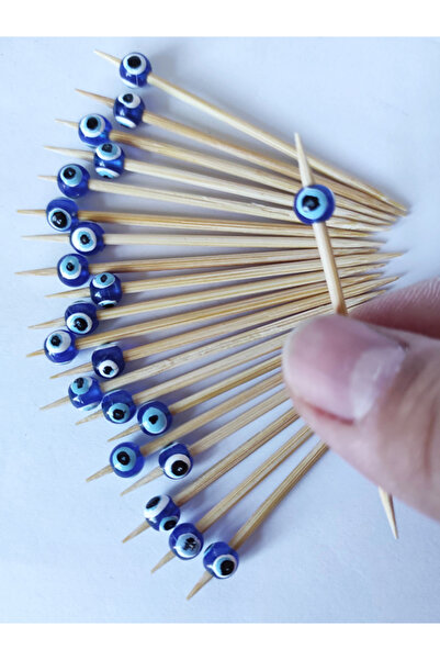 BEYHAN BAYHAN 12 Adet Dekoratif Küçük Nazar Boncuklu Lokumluk Sünnet Kürdanı ...