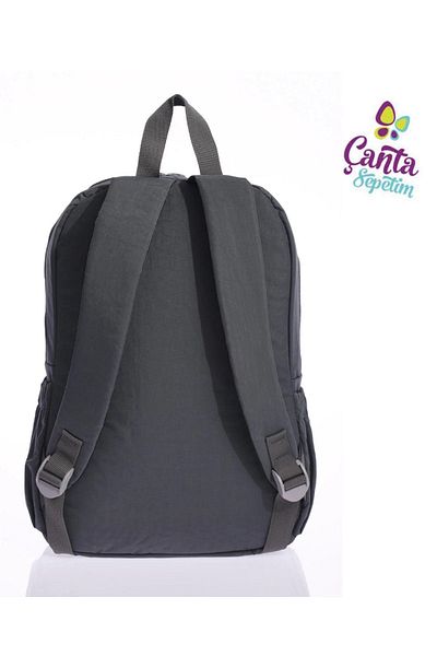 Çanta Sepetim Αδιάβροχο Crinkle Fabric - Σχολικό Σετ πλάτης και τσάντας