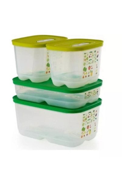 Tupperware Greenhouse Set 4 Ü (4.4LT 1.8LT HORIZONTAL 2 PIECES 1.8LT VERTICAL)