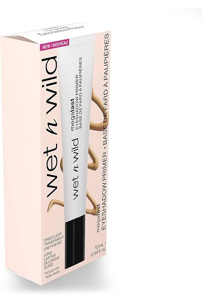 WET N WİLD MegaLast Eyeshadow Primer Eyeshadow Makeup Base (W,10 g,Clear Transparent)