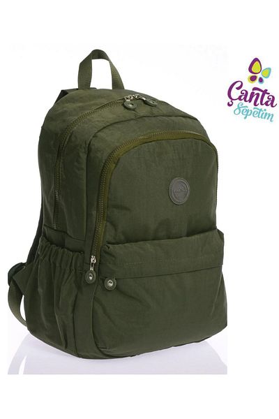 Çanta Sepetim Αδιάβροχο Crinkle Fabric - Σχολικό Σετ πλάτης και τσάντας