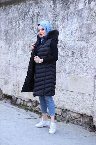 Parla Meltem Full Filling Fiber Women's Inflatable Vest