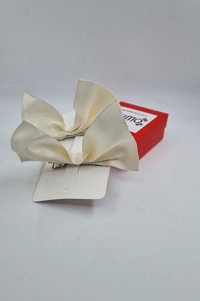 KRIMO Kpop G-idle Miyeon Cat Ear Cream Ribbon Buckle