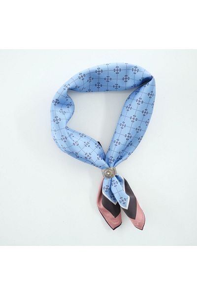 ULMO SCARFS Twill Scarf Size 46 X46