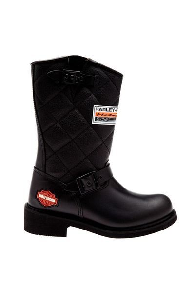 Harley Davidson Δερμάτινες Μπότες - Λαστιχένια Σόλα
