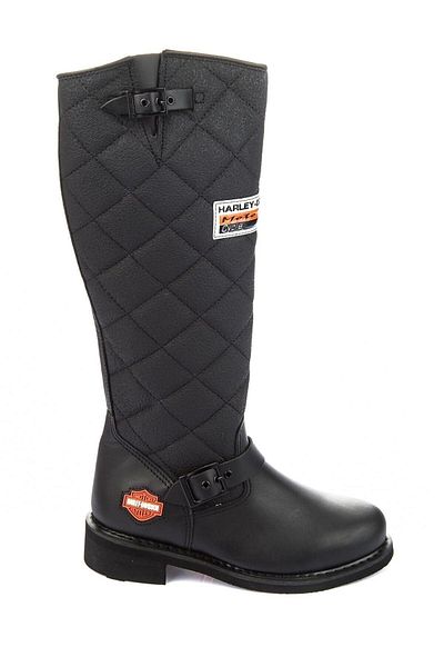 Harley Davidson Δερμάτινες Μπότες - Λαστιχένια Σόλα
