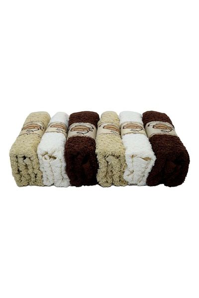 VEVİEN HOME Coffee Towel 30x50 Cm Set of 6 Kitchen Towels