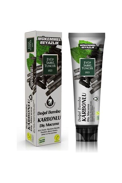 Eyüp Sabri Tuncer Natural Activated Bamboo Carbon Toothpaste 75 ml