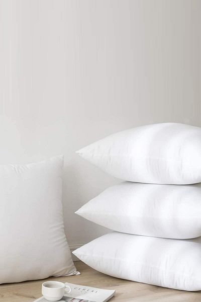Mazi Home Σετ 4 Καλύμματα Μαξιλαριού Ριχτάρι - 45x45 400gr Εσωτερικό Μαξιλάρι Πρώτης Ποιότητας